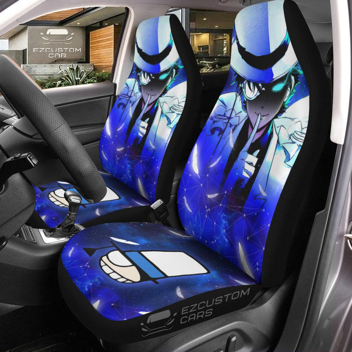 Kaitou Kid Car Seat Covers Custom Anime Detective Conan Car Accessories - EzCustomcar - 1