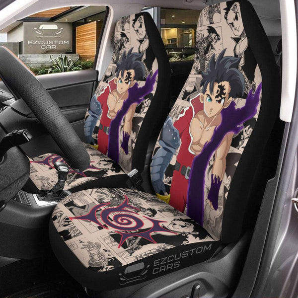 Zeldris Car Seat Covers Seven Deadly Sins - EzCustomcar - 1