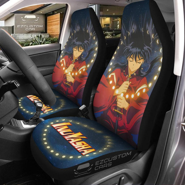 Inuyasha Car Seat Covers Cutsom Inuyasha Human Form Anime Car Accessories - EzCustomcar - 1