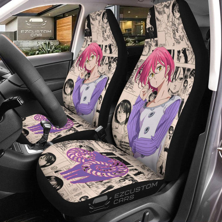 Gowther Car Seat Covers Seven Deadly Sins - EzCustomcar - 1