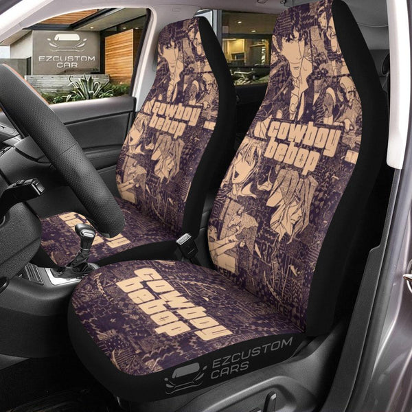 Cowboy Bebop Car Seat Covers Mix Manga - EzCustomcar - 1