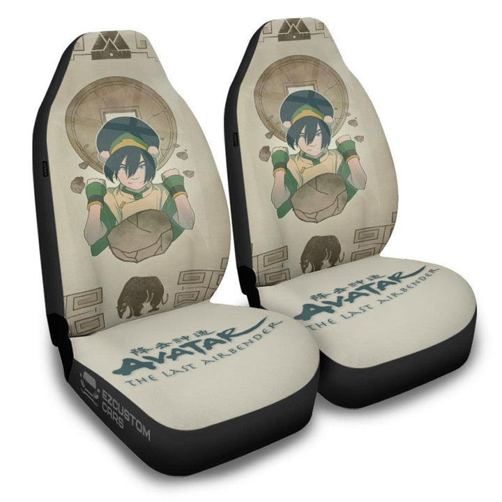 Toph Beifong Avatar Car Seat Cover Anime Car Accessories - EzCustomcar - 2