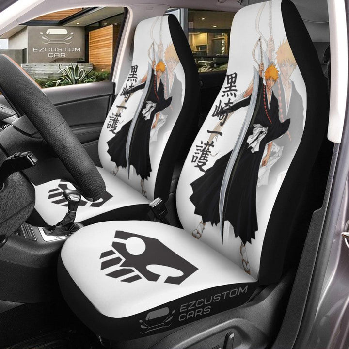 Bleach Car Seat Cover Anime Car Accessories Ichigo - EzCustomcar - 1