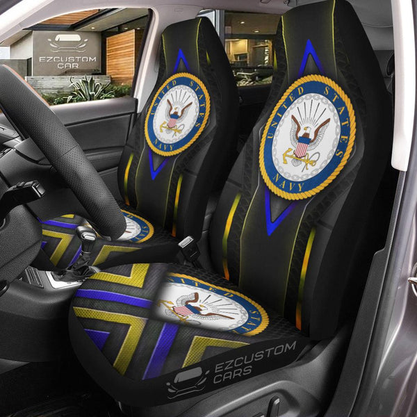 Military Car Accessories Custom Car Seat Cover United States Navy - EzCustomcar - 1