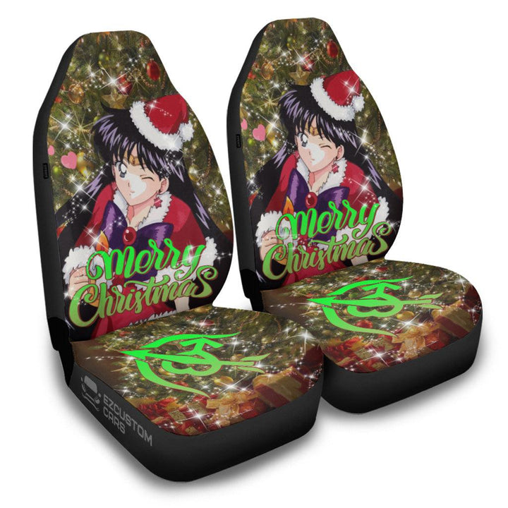 Sailor Mars Car Seat Covers Custom Sailor Moon Car Accessories Christmas Gifts - EzCustomcar - 2