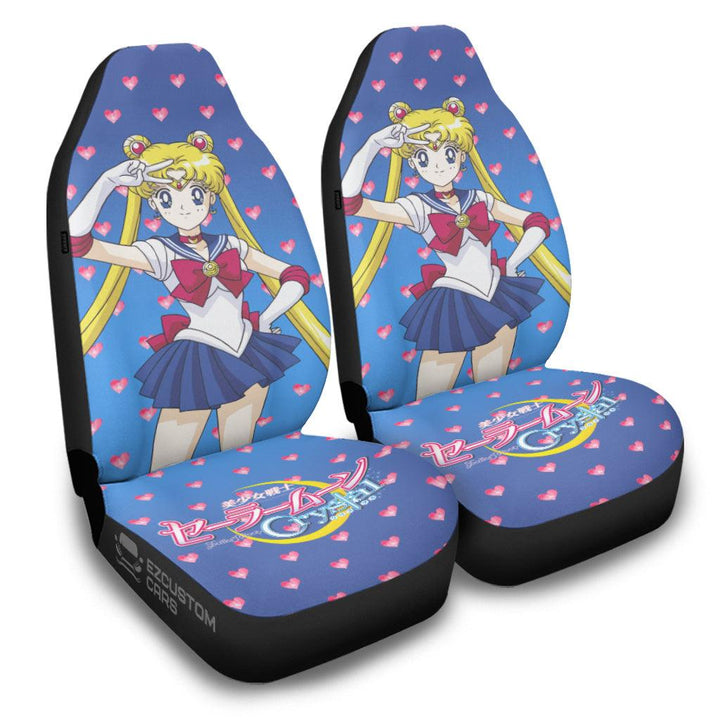 Sailor Moon Car Seat Covers Anime Car Accessories Sailor Moon - EzCustomcar - 2