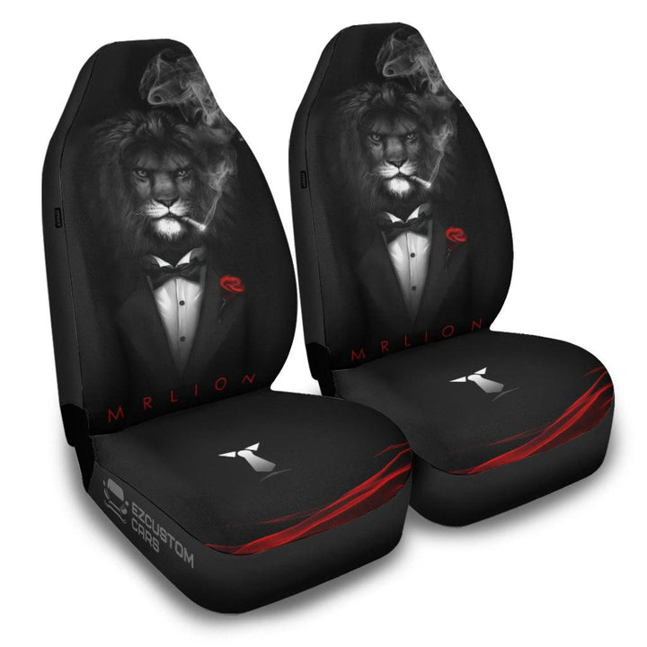 Mr Lion Car Seat Covers Custom Lion Car Accessories - EzCustomcar - 2