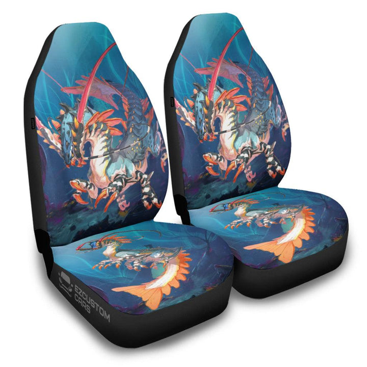 Shrimp Mythical Creatures Car Seat Covers Custom Mythical Creatures Car Accessories - EzCustomcar - 2