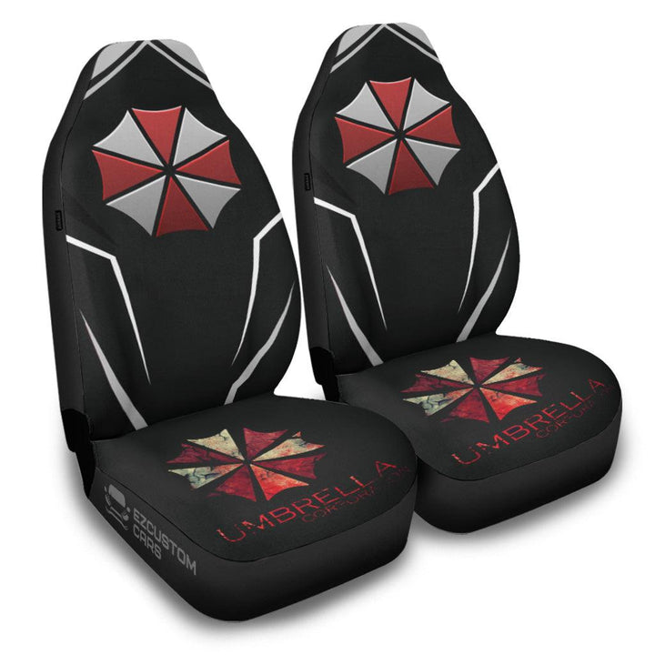 Resident Evil: Umbrella Corps Car Accessories Anime Car Seat Covers Umbrella Corporation Symbol - EzCustomcar - 2
