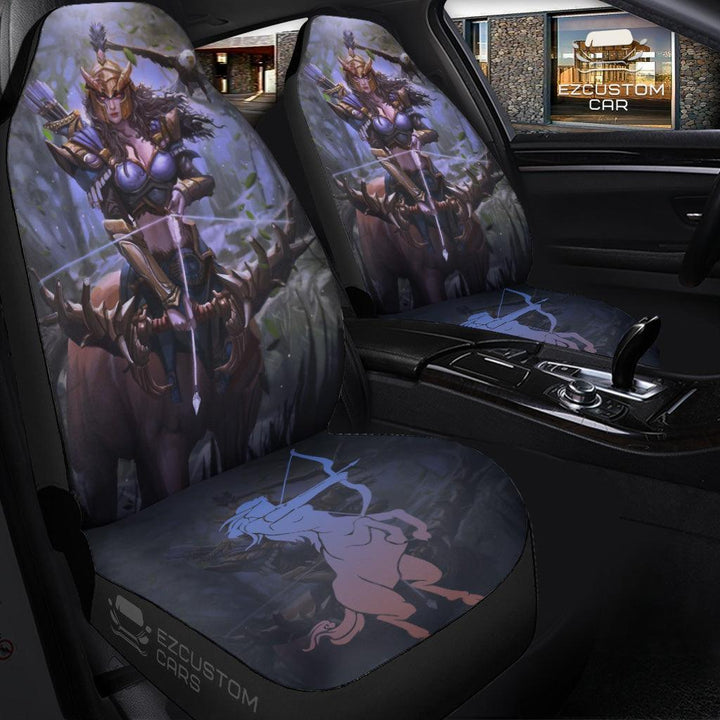 Female Centaur Car Seat Covers Custom Centaur Car Accessories - EzCustomcar - 3
