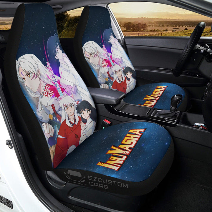 Inuyasha Car Seat Covers Anime Car Accessories Art - EzCustomcar - 3