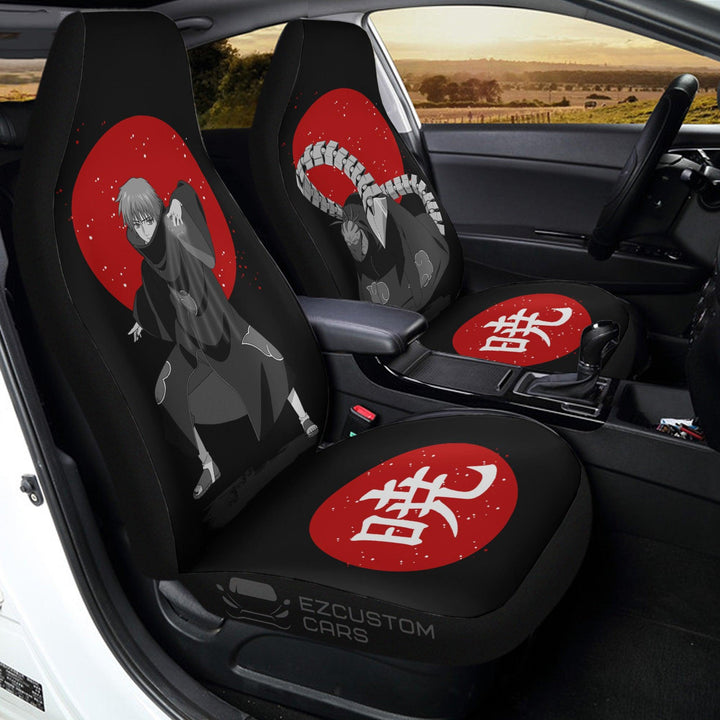 Akatsuki Car Accessories Anime Car Seat Covers Sasori Japanese Style - EzCustomcar - 3