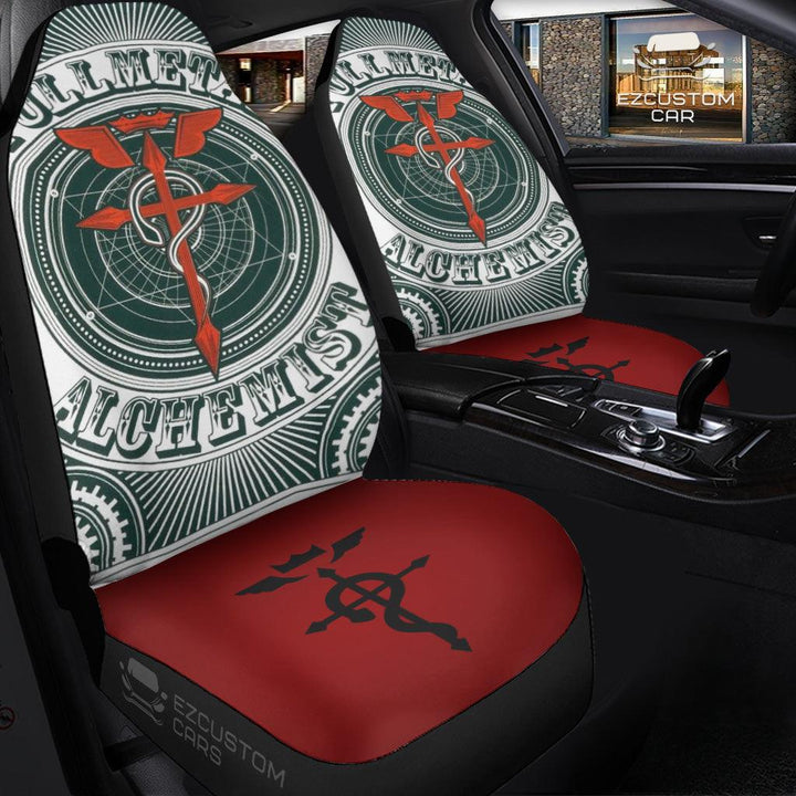 Symbol Fullmetal Alchemist Car Seat Covers Custom Anime Fullmetal Alchemist Car Accessories - EzCustomcar - 3