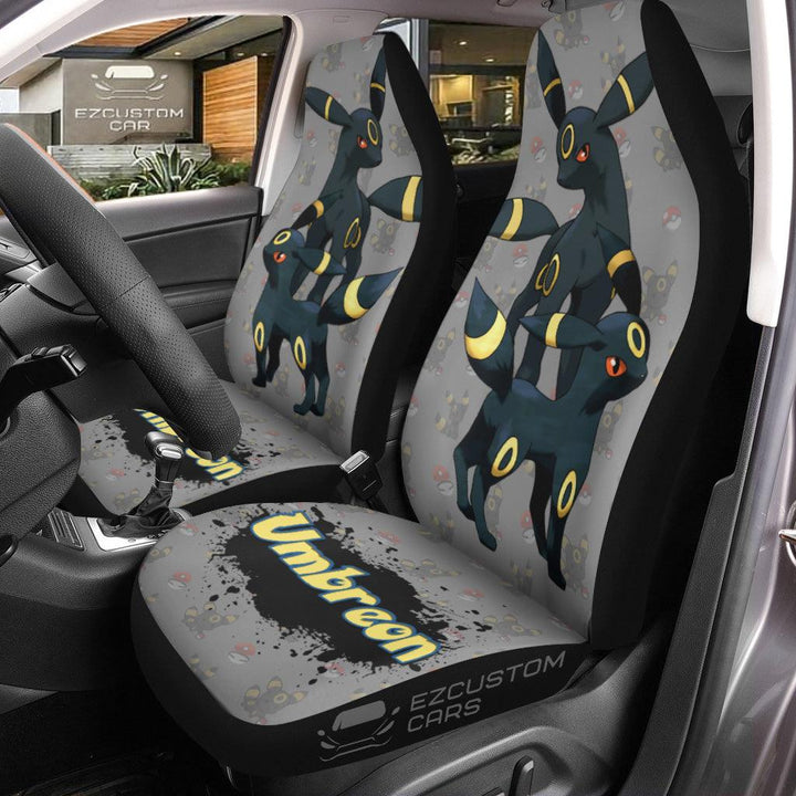 Pokemon Car Seat Cover Anime Car Accessories Umbreon - EzCustomcar - 1