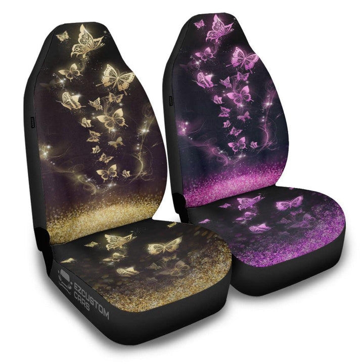 Galaxy Butterfly Car Seat Covers Custom Butterfly Car Accessories - EzCustomcar - 2