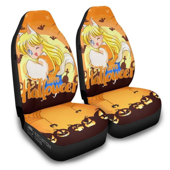 Sailor Moon Halloween Car Accessories Anime Car Seat Covers Sailor Moon Gifts - EzCustomcar - 2