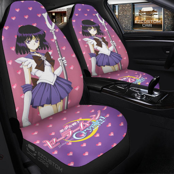 Sailor Moon Car Seat Covers Anime Car Accessories Sailor Saturn - EzCustomcar - 3