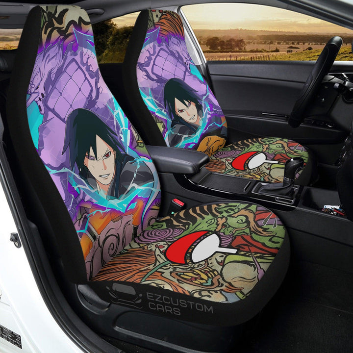 Naruto Car Accessories Anime Car Seat Covers Sasuke Susanoo - EzCustomcar - 3