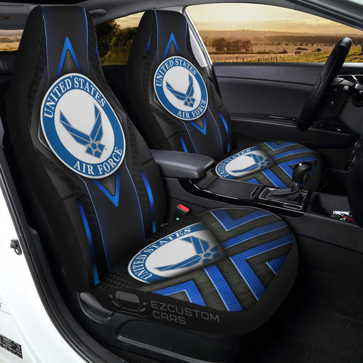 Military Car Accessories Custom Car Seat Cover United States Air Force - EzCustomcar - 3
