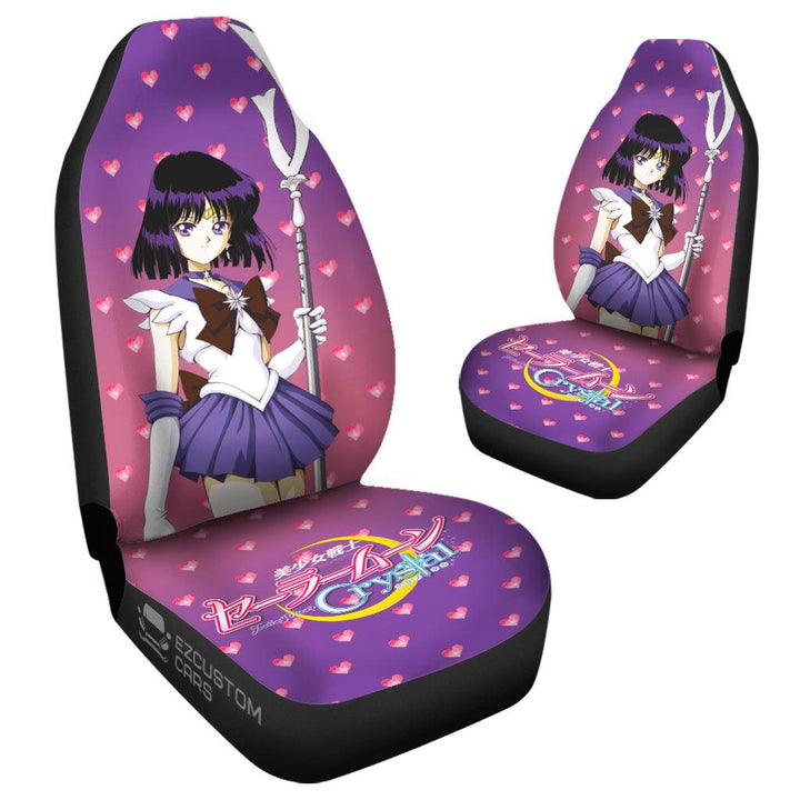 Sailor Moon Car Seat Covers Anime Car Accessories Sailor Saturn - EzCustomcar - 4