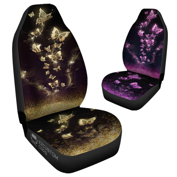 Galaxy Butterfly Car Seat Covers Custom Butterfly Car Accessories - EzCustomcar - 4