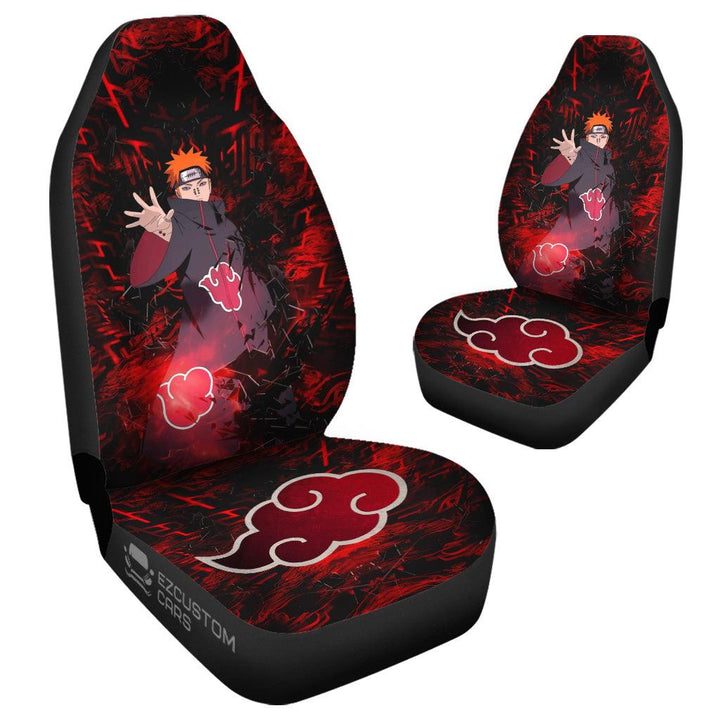 Akatsuki Car Accessories Anime Car Seat Covers Pain Ultimate - EzCustomcar - 4