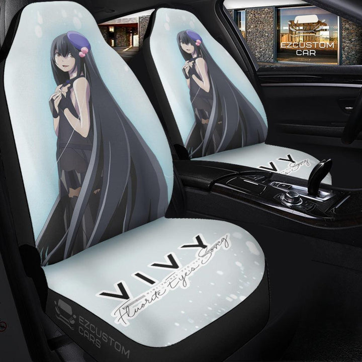 Ophelia Car Seat Covers Custom Vivy: Fluorite Eye's Song Anime Car Accessories - EzCustomcar - 3