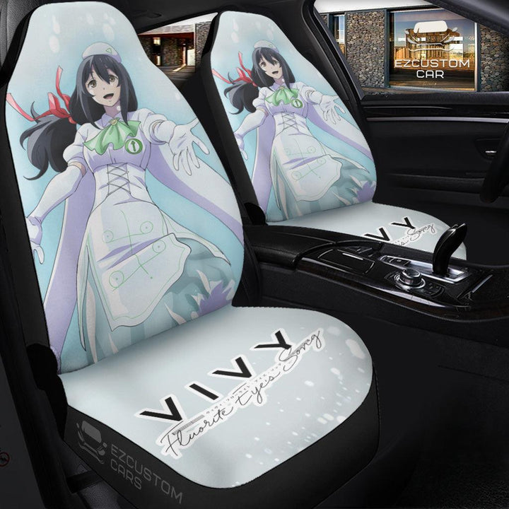Grace Car Seat Covers Custom Vivy: Fluorite Eye's Song Anime Car Accessories - EzCustomcar - 3