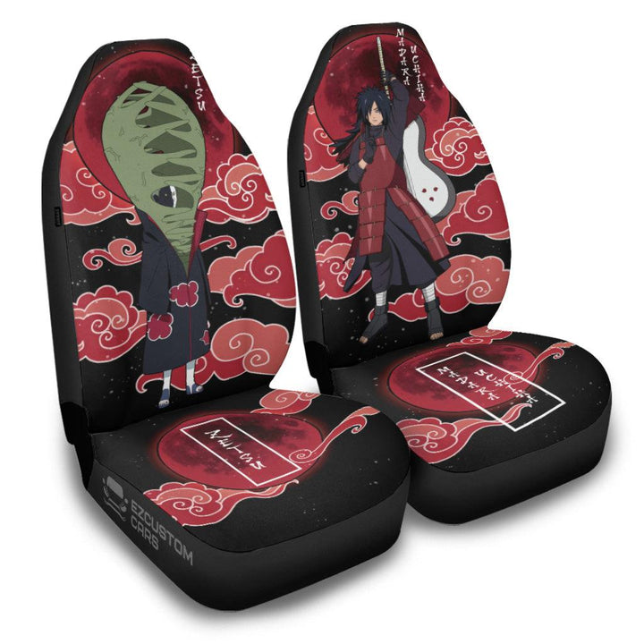 Akatsuki Car Accessories Anime Car Seat Covers Madara and Zetsu - EzCustomcar - 2