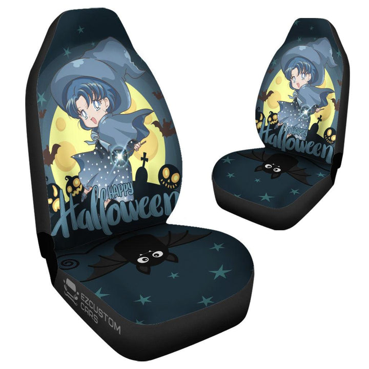 Sailor Moon Halloween Car Accessories Anime Car Seat Covers Sailor Moon Chibi - EzCustomcar - 4
