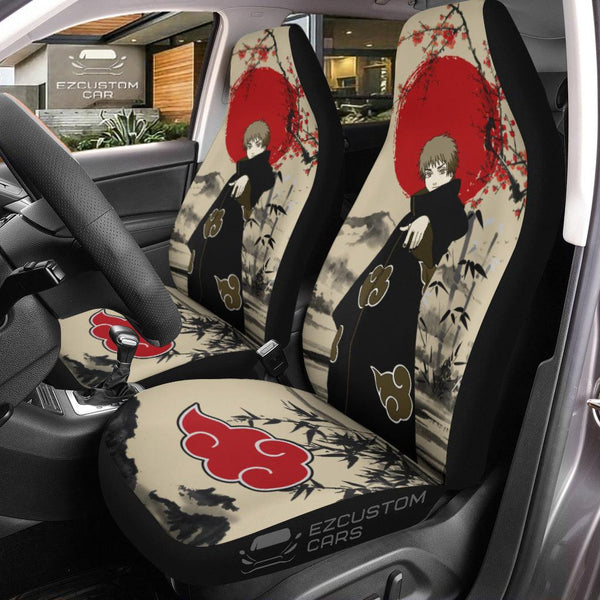 Sasori Car Seat Covers Akatsuki Car Accessories - EzCustomcar - 1