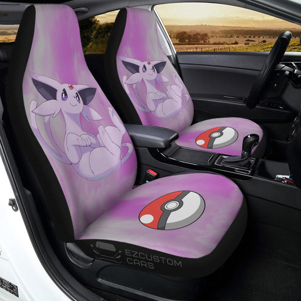 Pokemon Car Seat Cover Anime Car Accessories Espeon Always on my Mind - EzCustomcar - 1