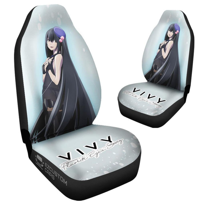 Ophelia Car Seat Covers Custom Vivy: Fluorite Eye's Song Anime Car Accessories - EzCustomcar - 4