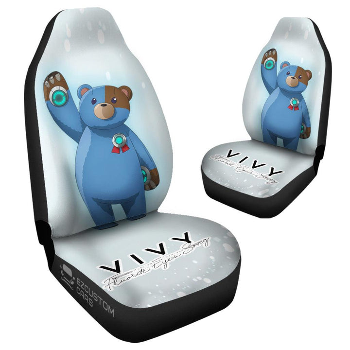Matsumoto Car Seat Covers Custom Vivy: Fluorite Eye's Song Anime Car Accessories - EzCustomcar - 4
