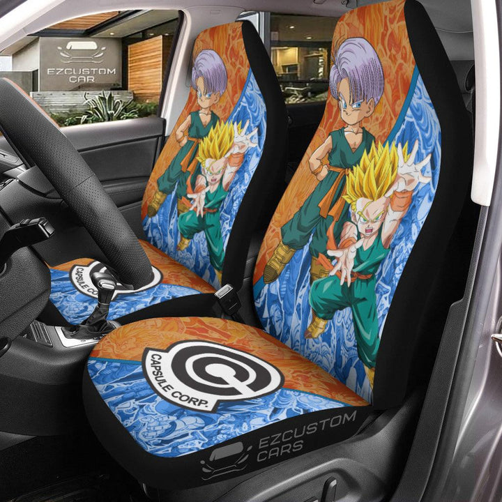 Dragon Ball Z Car Seat Covers Trunks - EzCustomcar - 1