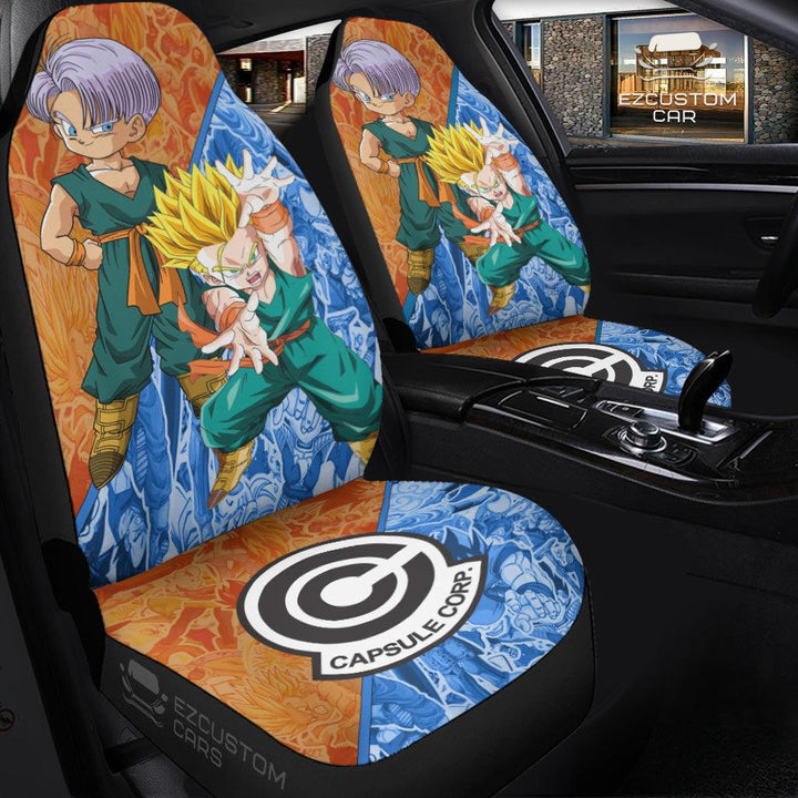 Dragon Ball Z Car Seat Covers Anime Car Accessories Trunks - EzCustomcar - 3
