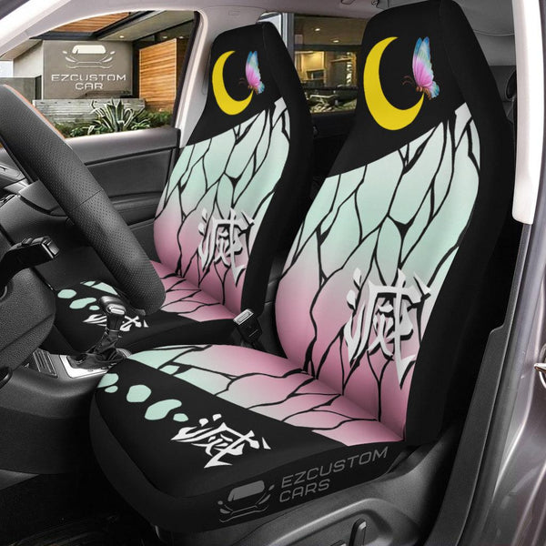 Demon Slayer Car Seat Covers  Shinobu Kocho - EzCustomcar - 1