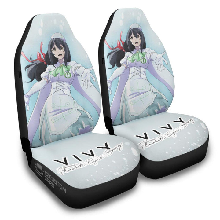 Grace Car Seat Covers Custom Vivy: Fluorite Eye's Song Anime Car Accessories - EzCustomcar - 2