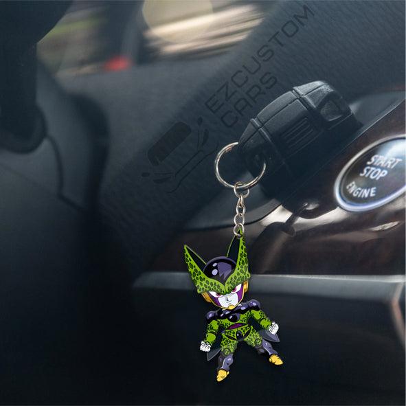 Cell Keychains Custom Dragon Ball Anime Car Accessories - EzCustomcar - 4