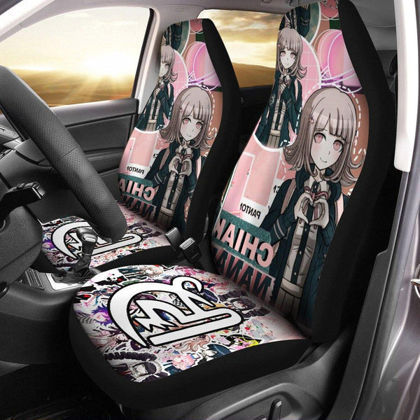 Chiaki Nanami Car Seat Covers Danganronpaezcustomcar.com-1