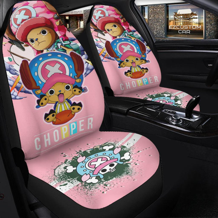 Chopper Car Seat Covers Custom Anime One Piece Car Accessories - EzCustomcar - 3
