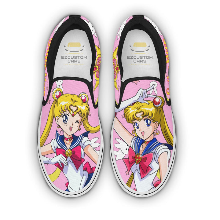 Sailor Moon Classic Slip-On Sailor Moon Shoes - EzCustomcar - 1