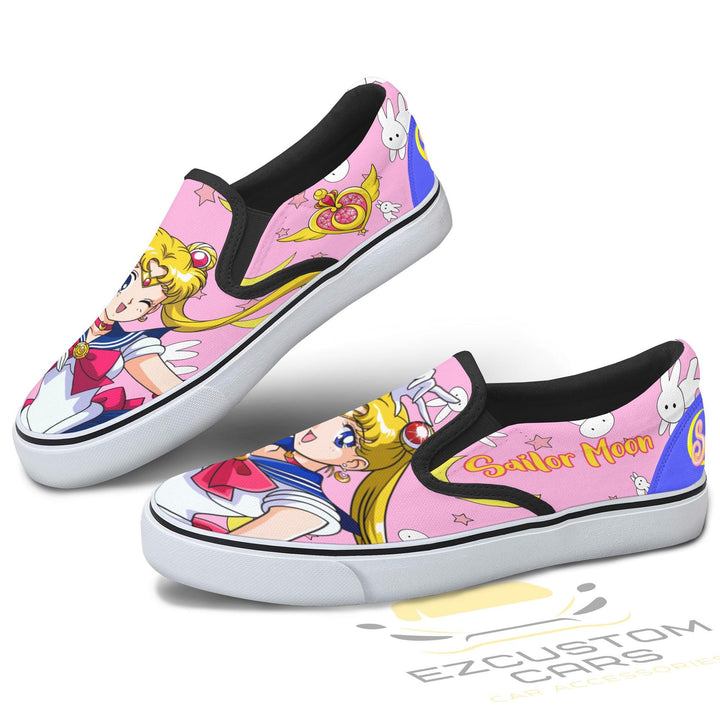 Sailor Moon Classic Slip-On Sailor Moon Shoes - EzCustomcar - 2