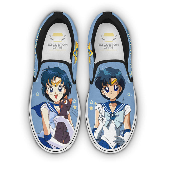 Sailor Uranus Classic Slip-On Sailor Moon Shoes - EzCustomcar - 1