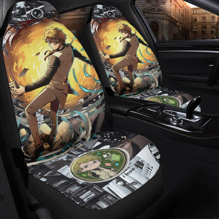 Doppo Kunikida Car Seat Covers Bungou Stray Dogs Anime Car Accessories - Customforcars - 3