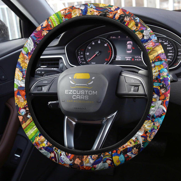 Dragon Ball Steering Wheel Cover Custom Anime Car Accessories - EzCustomcar - 3