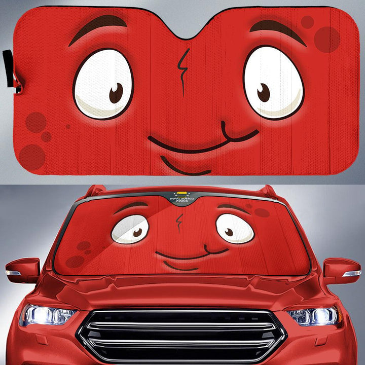 Surprise Cartoon Eyes Car Sun Shade Custom Car Accessoriesezcustomcar-1