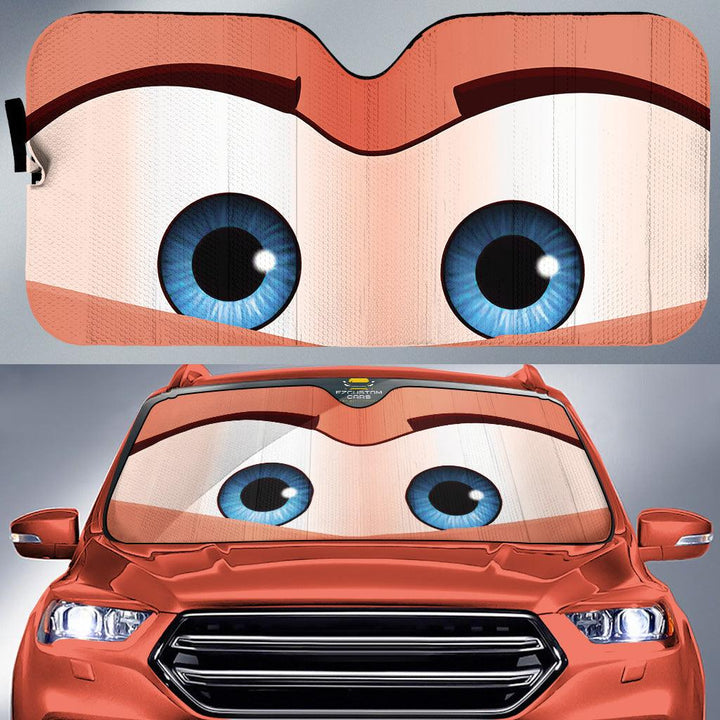 Innocence Eyes Cartoon Custom Car Windshield Sunshadesezcustomcar-1