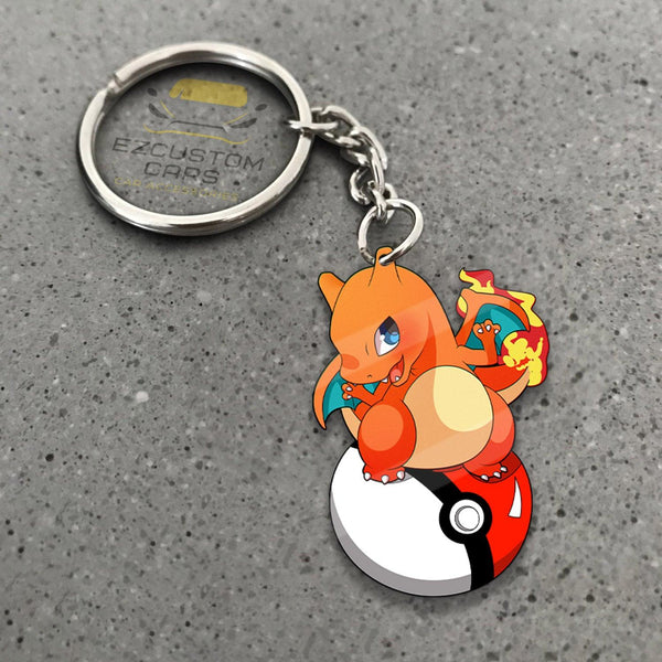 Charizard Keychains Custom Pokemon Car Accessories - EzCustomcar - 1