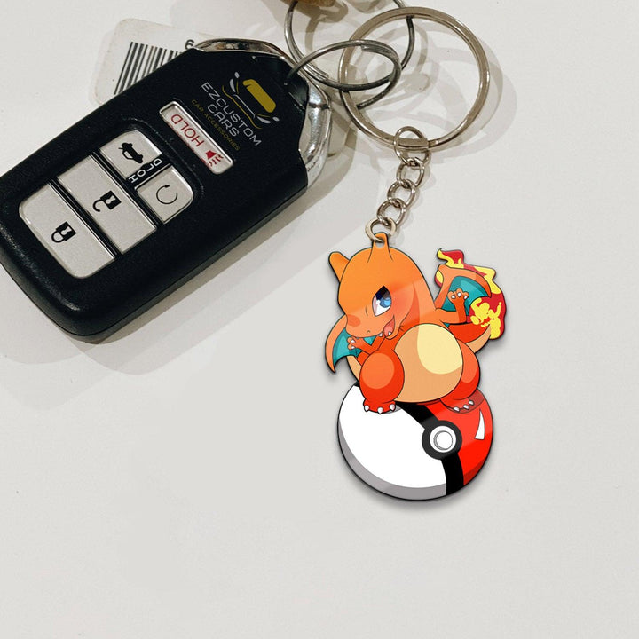 Charizard Keychains Custom Pokemon Car Accessories - EzCustomcar - 2